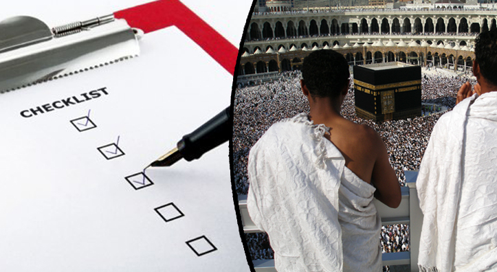 Hajj Checklist and Packing - Hajj Guide for Pilgrims