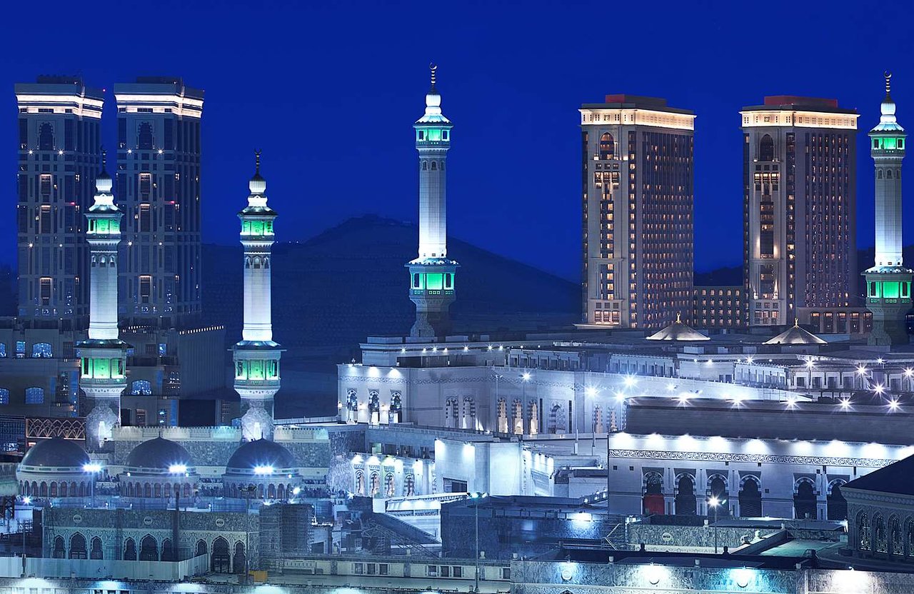 The Hilton Makkah Convention Hotel is stunning beyond belief